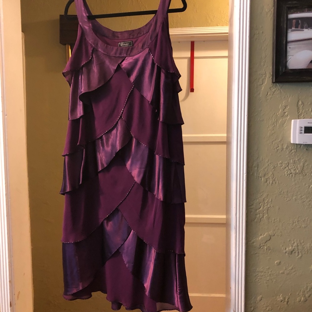 Plus Size Evening Cocktail Dress.